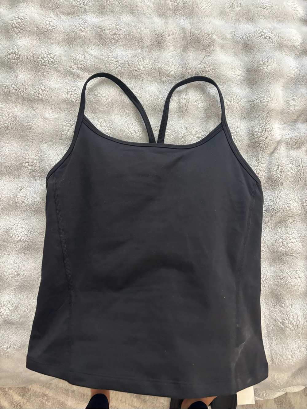 Aerie Black Hugger Tank